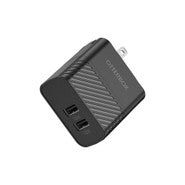 USB-A Dual Port Wall Charger Premium 12W Black
