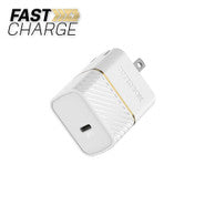 Premium Fast Charge Power Delivery Wall Charger USB-C 30W GaN White