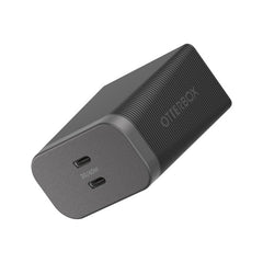 Premium Pro Dual USB-C Wall Charger 60W GaN Nightshade (Black)