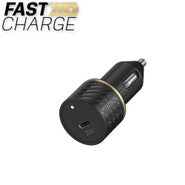 Fast Charge PD Car Charger USB-C 20W Black Shimmer
