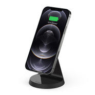 BOOSTCHARGE Magnetic 7.5W Wireless Charger Stand Black