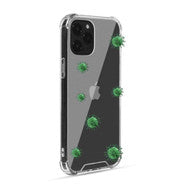 Antimicrobial DropZone Rugged Case Clear for iPhone 12/12 Pro