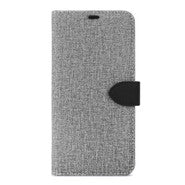 2 in 1 Folio Case Gray/Black for Samsung Galaxy S21 FE