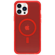 Symmetry+ Clear Protective Case with MagSafe In The Red for iPhone 13