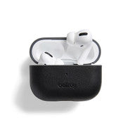 Leather Pod Jacket Case Black for AirPods Pro