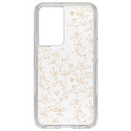 Symmetry Clear Protective Case Clear/Wallflower for Samsung Galaxy S22