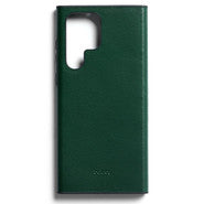 Leather Case Racing Green for Samsung Galaxy S22 Ultra