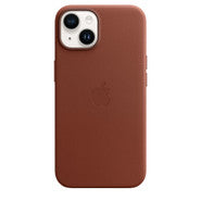 Leather Case with MagSafe Umber for iPhone 14