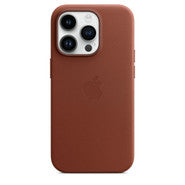 Leather Case with MagSafe Umber for iPhone 14 Pro