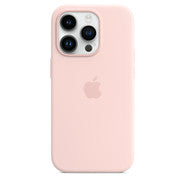 Silicone Case with MagSafe Chalk Pink for iPhone 14 Pro