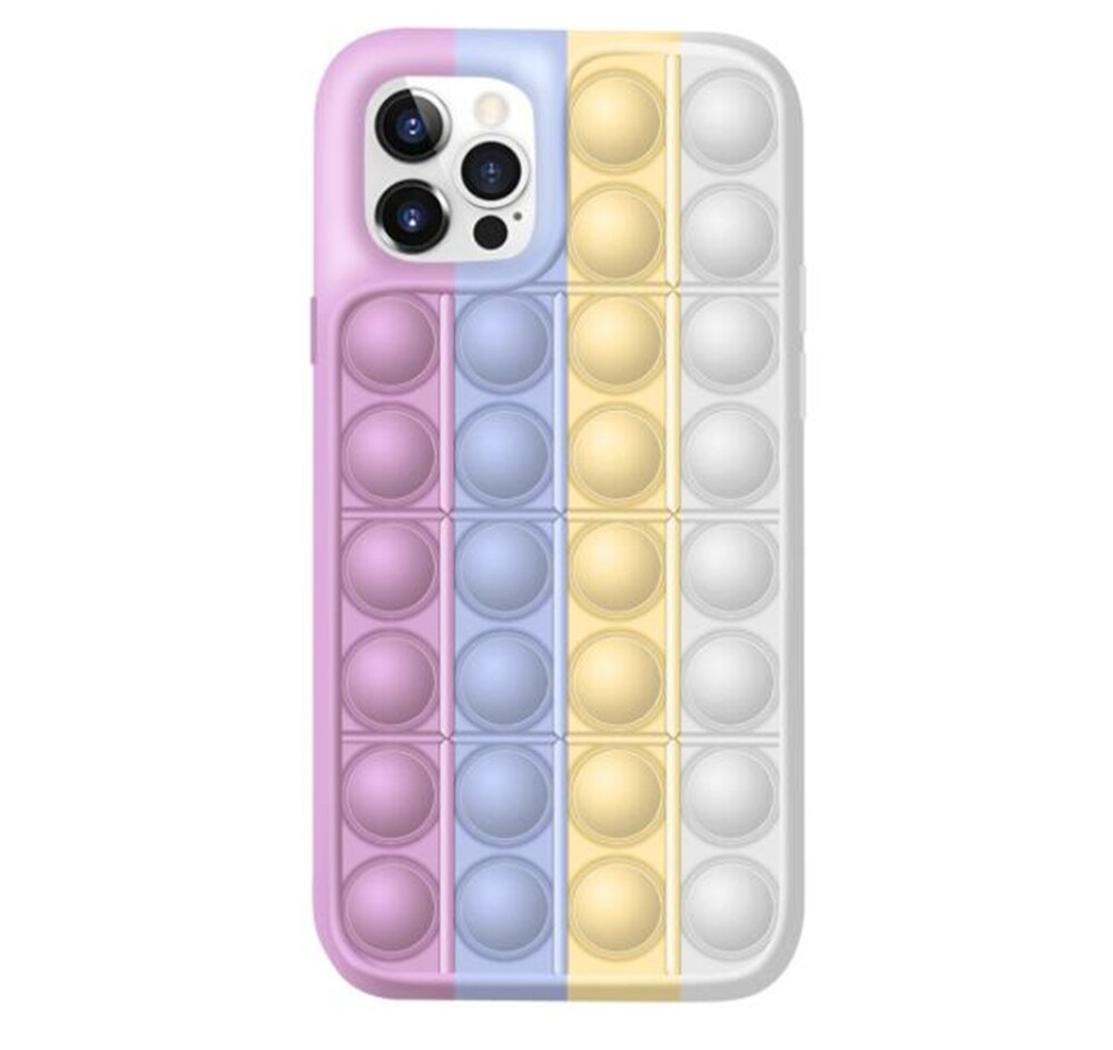 Best phone case Mini Tabletop Game Push Pop phone cover Silicone Rodent Pioneer Thinking for iPhone 12