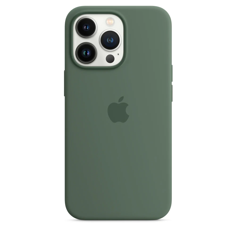 Liquid Silicone Mobile Phone Case All-Inclusive For Apple iPhone 13promax Protective Cover iPhone12 Anti-Fall 11promax Green