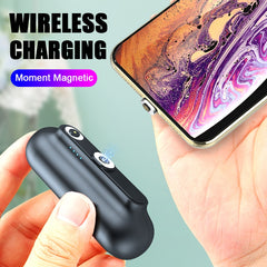 For iPhone 12 Magnetic Power Bank 2600mAh Mini Magnet Charger Power Bank For Xiaomi Emergency Portable Magnetic External Battery