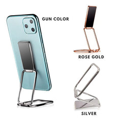 New Square Double Magic Ring Phone Holder Stand Metal Phone Holder Foldable Mobile Phone Stand Folding Sticky Desktop