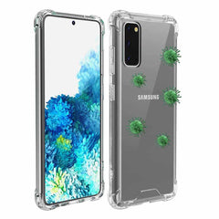 Antimicrobial DropZone Rugged Case Clear for Samsung Galaxy A52