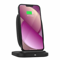 Apollo Qi Wireless Stand with Included Wall Charger Apollo Black