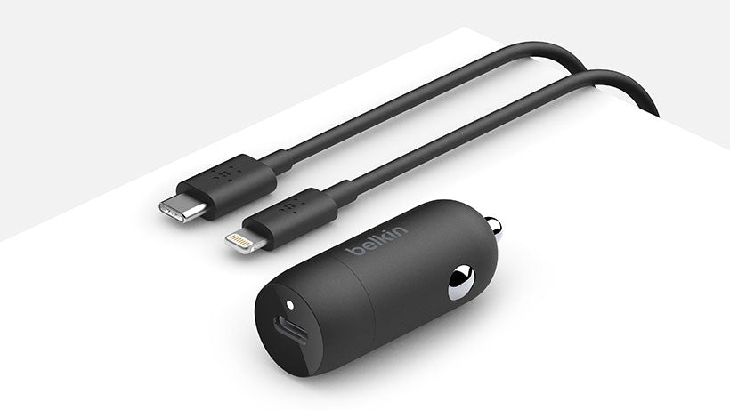 Car Charger BOOSTCHARGE USB-C Power Delivery 20W Black