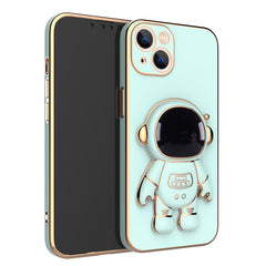 6D Astronaut Bracket Apple 13ProMax Mobile Phone Case Comes With Lens Film Suitable For iPhone12 Protective Soft Case