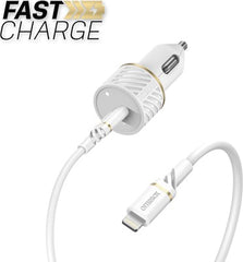 Fast Charge PD Car Charger USB-C 20W Cloud Dust (White)