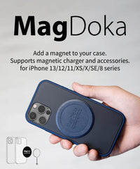 MagDoka MagSafe Mounting Disc Blue for iPhone 12&11