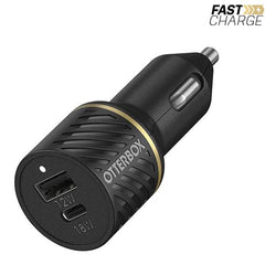 Premium Fast Charge Power Delivery Car Charger USB-C 18W Black