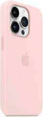 Silicone Case with MagSafe Chalk Pink for iPhone 14 Pro