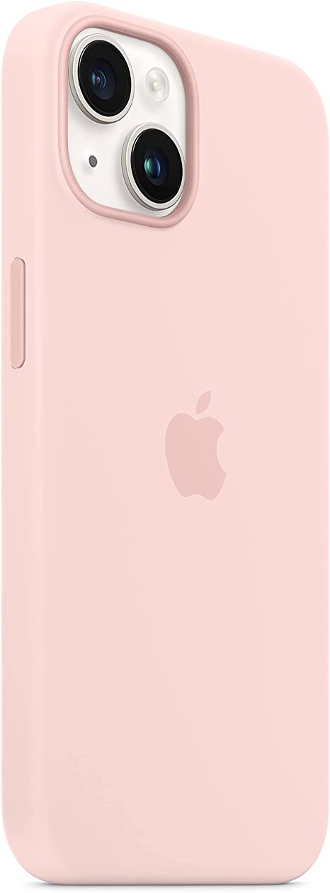 Silicone Case with MagSafe Chalk Pink for iPhone 14 Plus
