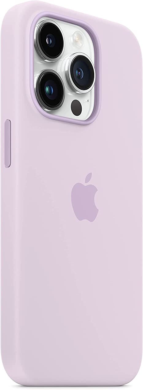 Silicone Case with MagSafe Lilac for iPhone 14 Pro