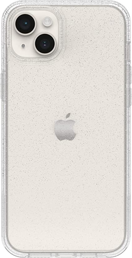 Symmetry Clear Protective Case Stardust (Silver) for iPhone 14 Plus