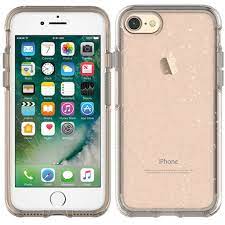 Symmetry Clear Protective Case Stardust (Silver Flake/Clear) for iPhone SE/8/7