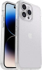Symmetry Clear Protective Case Stardust (Silver) for iPhone 14 Pro Max