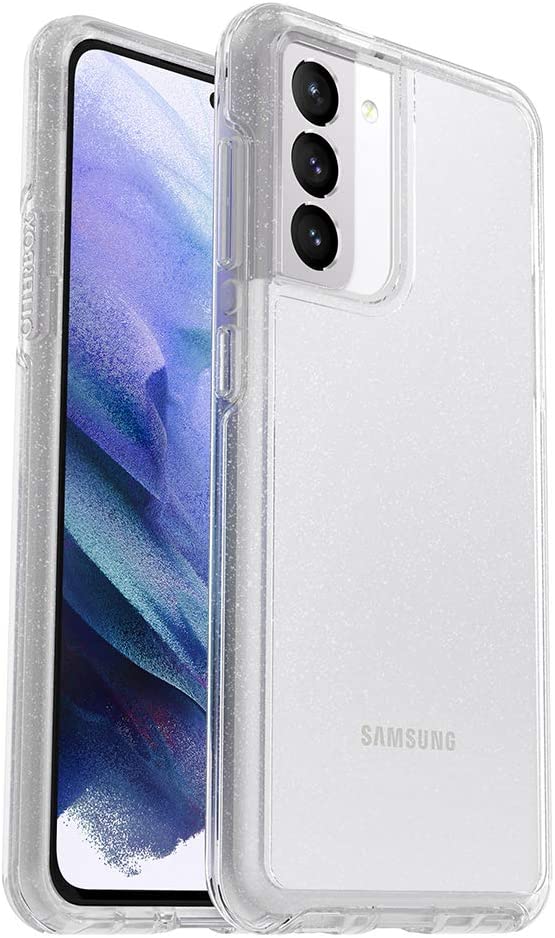 Symmetry Clear Protective Case Stardust (Silver Flake/Clear) for Samsung Galaxy S21