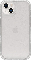 Symmetry+ Clear Protective Case with MagSafe Silver Flake for iPhone 13