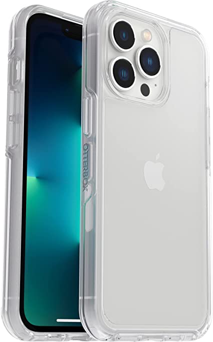 Symmetry+ Clear Protective Case with MagSafe Silver Flake for iPhone 13 Pro