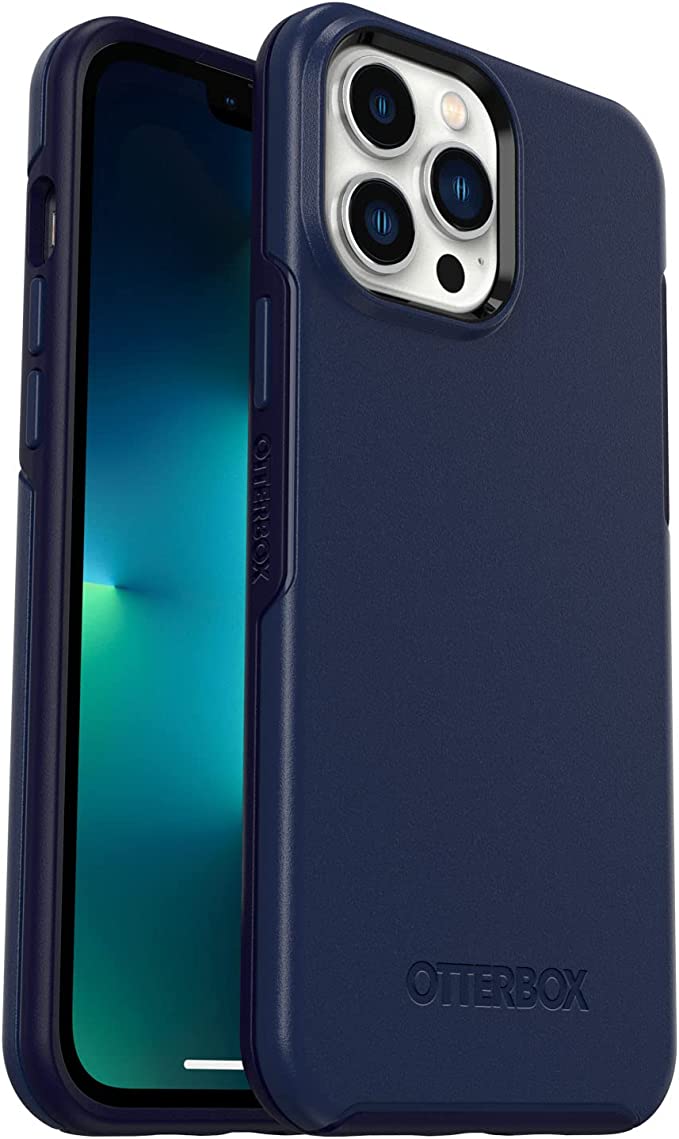 Symmetry+ with MagSafe Protective Case Navy Captain (Blue) for iPhone 12/12 Pro