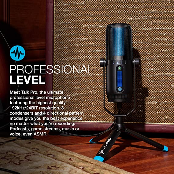 TALK PRO Professional Plug and Play USB Microphone (English Packaging)