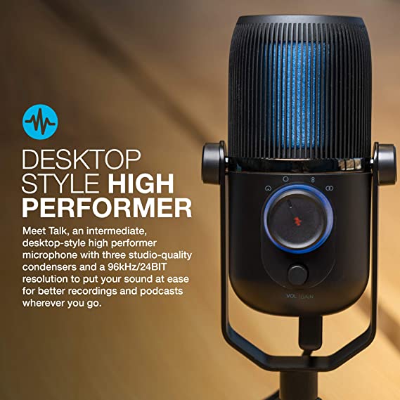 TALK Professional Plug and Play USB Microphone (English Packaging)