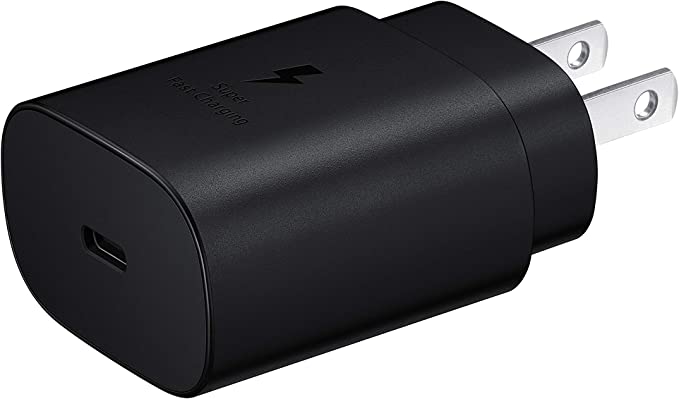 Travel Adapter with USB-C to C Cable 25W Black