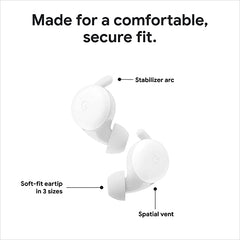 Pixel Buds A-Series Headphones Clearly White